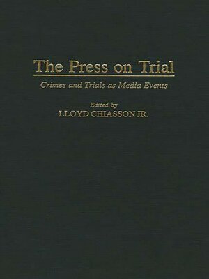 cover image of The Press on Trial